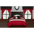 thumbnail image 1 of Chic Home Yair 24 Piece Comforter Set Color Block Embroidered Design Complete Bed in a Bag Bedding, 1 of 10