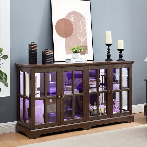 Chic Metal - Handled Display - Enhance Decor While Showcasing Precious Items