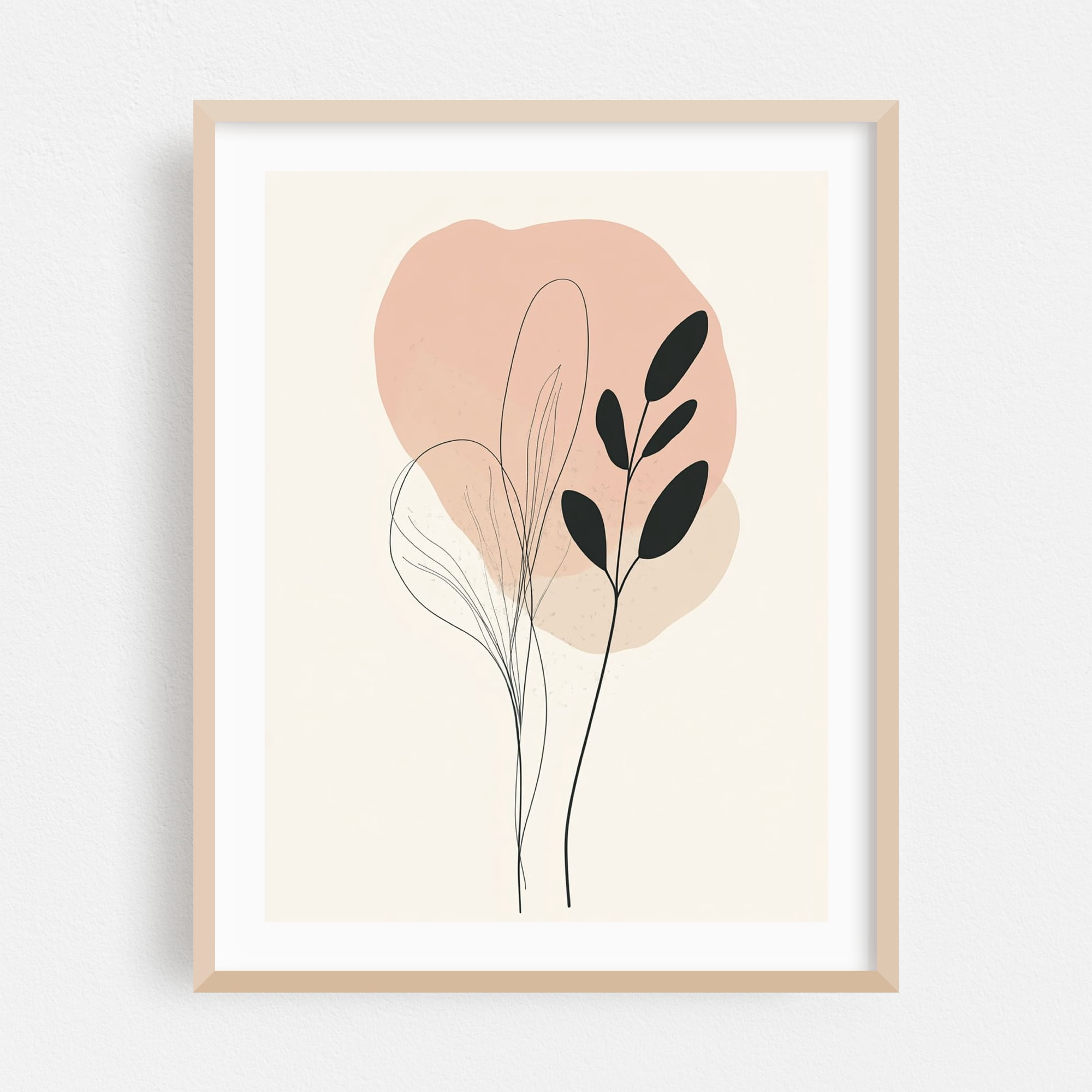 Curated visual reference: Chic Minimalist Flower Illustration Photo Inspiration