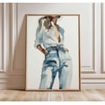 thumbnail image 1 of Chic Outfit Fashion Poster, Unframed Paper Poster 8x10in, 1 of 4