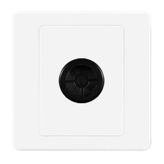 Chic Outlet Panel with Cable Concealer Versatile Socket Cover Plate Modern Decorative Panel for 86 Type Wall Socket