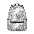 thumbnail image 1 of Chic Paisley Pattern Backpack – Ideal Paisley Gift for Students, Durable School Bookbag, Lightweight Laptop Bag, Water-Resistant for All-Weather Commuting, 1 of 6