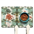 thumbnail image 1 of Chic Paisley Pattern Pet Feeding Mat - Waterproof Absorbent Dog Placemat - Non-Slip Rubber Base - Vintage Ethnic Pattern - Easy Clean, 1 of 2