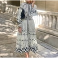 thumbnail image 1 of Chic Patterned Maxi Dress, 1 of 1
