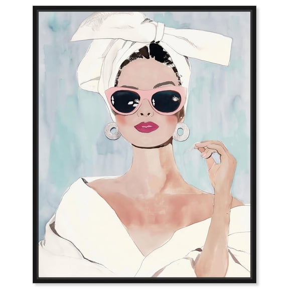 Chic Reflections Canvas Fashion Wall Art by Art Remedy, Black Frame, 16" x 20"