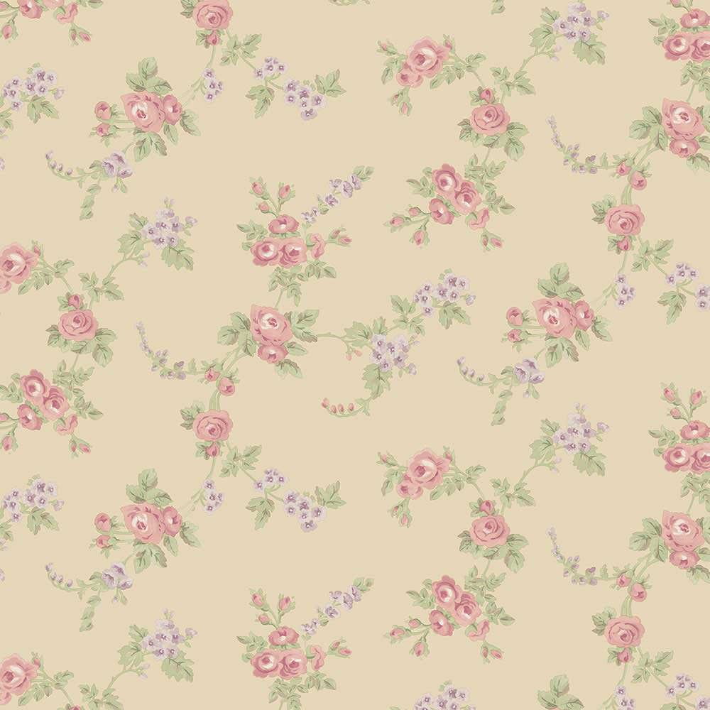 Chic Rose Wallpaper - Walmart.com