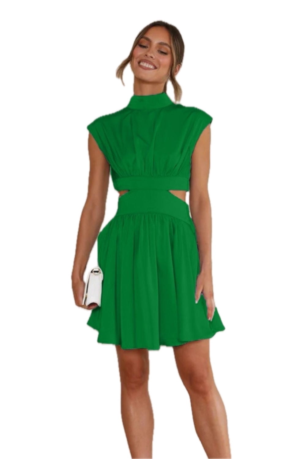 Everyday Chic Ruched Mini Dress