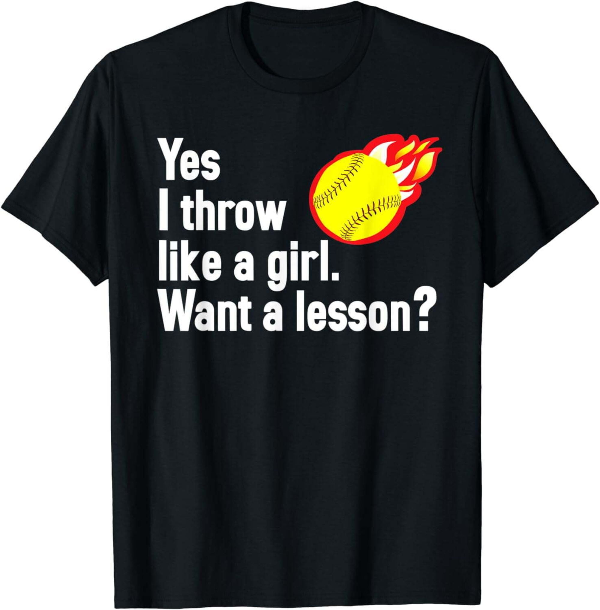 Chic Softball Gear for Female Athletes Women's & Girls' Softball Tee