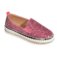 thumbnail image 1 of Chic Sparkle Slip-On Flats for Women in Wide Width | Effortless Glitter Casual Shoe with Comfortable Flat Sole, 1 of 6