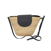 Chic Straw Crossbody Bag