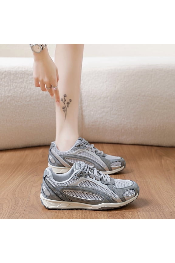 Chic Summer Breathable Footwear for Women, lightweight fashion sneakers, thin ventilated upper, slip resistant sole, all-match casual shoes for vacation and daily wear
