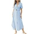 thumbnail image 1 of Chic Swimsuit Coverup for Women - Lightweight Beach Maxi Dress for Summer Vacation, 1 of 10
