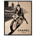 thumbnail image 1 of Chic Velocity Canvas Print Retro Fashion Decor by Art Remedy, Black Frame, 30 x 36, 1 of 6