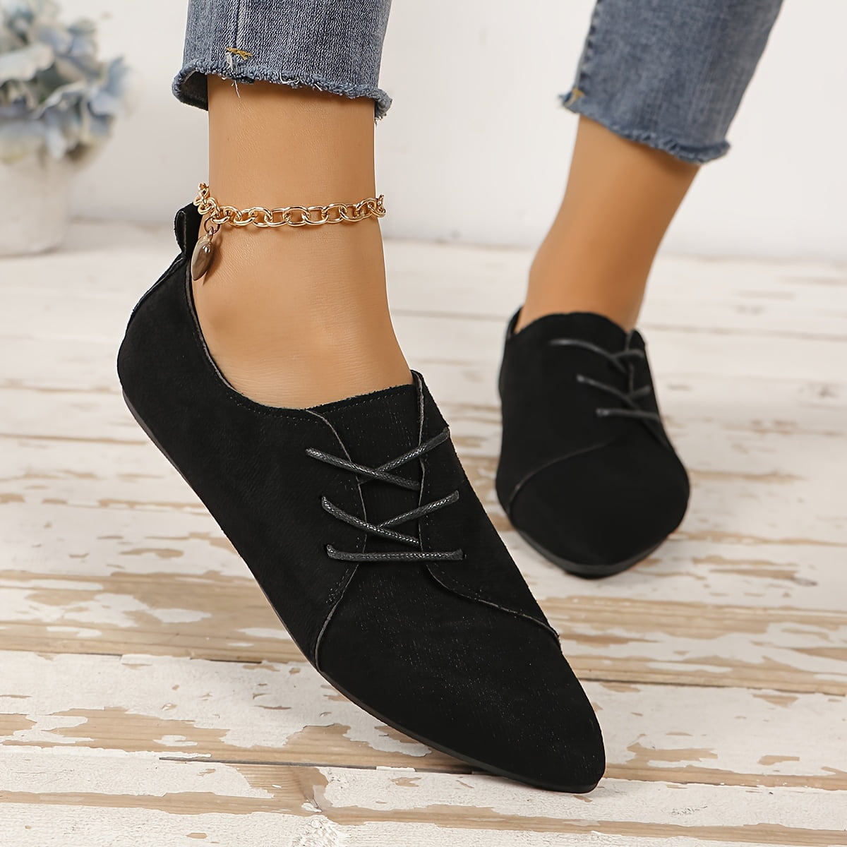 Vintage style flats hot sale