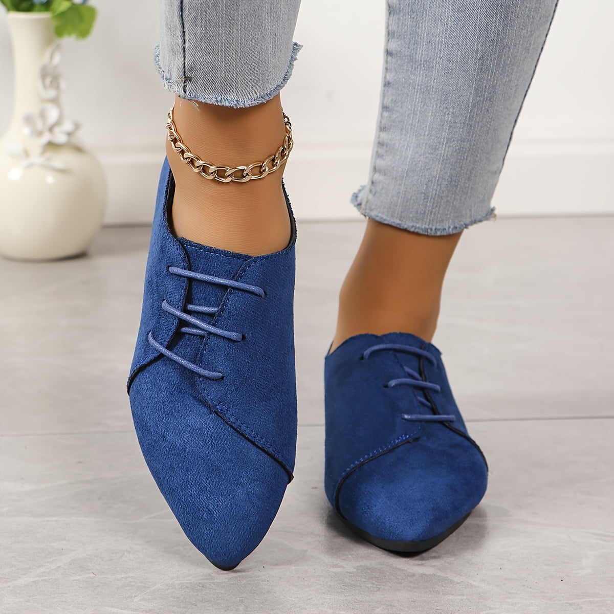 Tie up flat shoes outlet