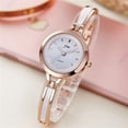 thumbnail image 1 of Chic Watches For Women Clearance, Classic Dial, Lightweight Slim Design, PU Leather Band, Accurate Timekeeping, Versatile Everyday Accessory, Valentine Gift for Her, 1 of 3