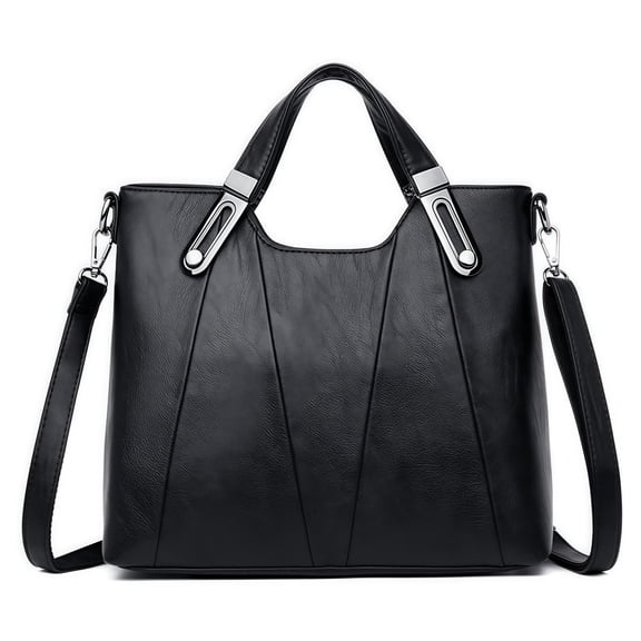 Chic Women's Crossbody Shoulder Bag - Waterproof PU Leather Satchel Handbag for Daily Use.