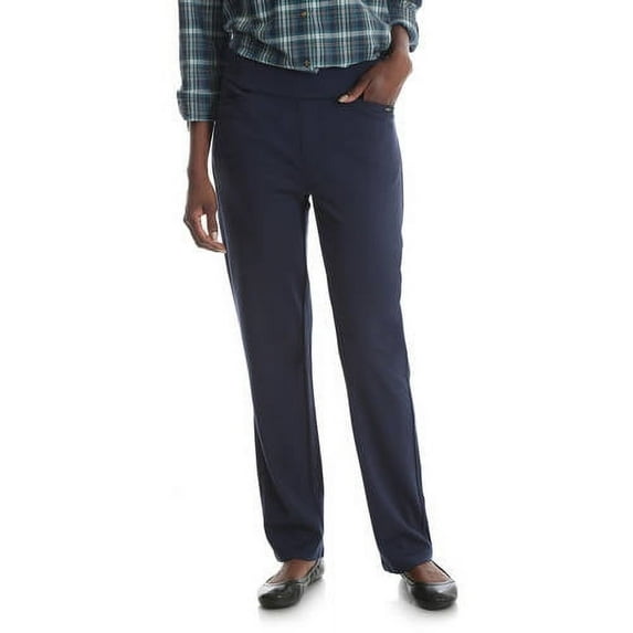 Chic Women's Ponte Knit Pull On Pant