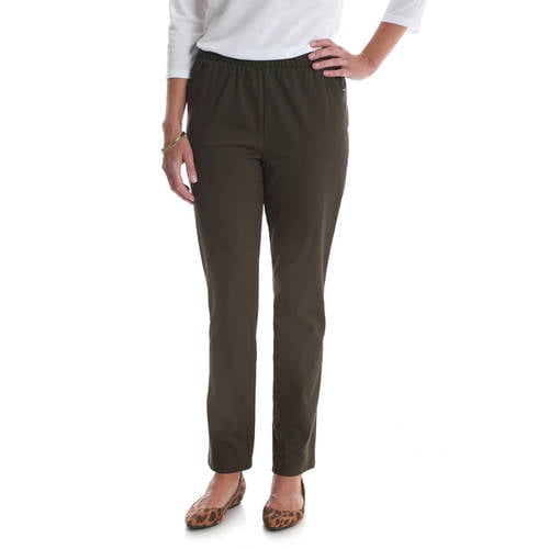 Chic Women's Stretch Twill Pull On Pant 