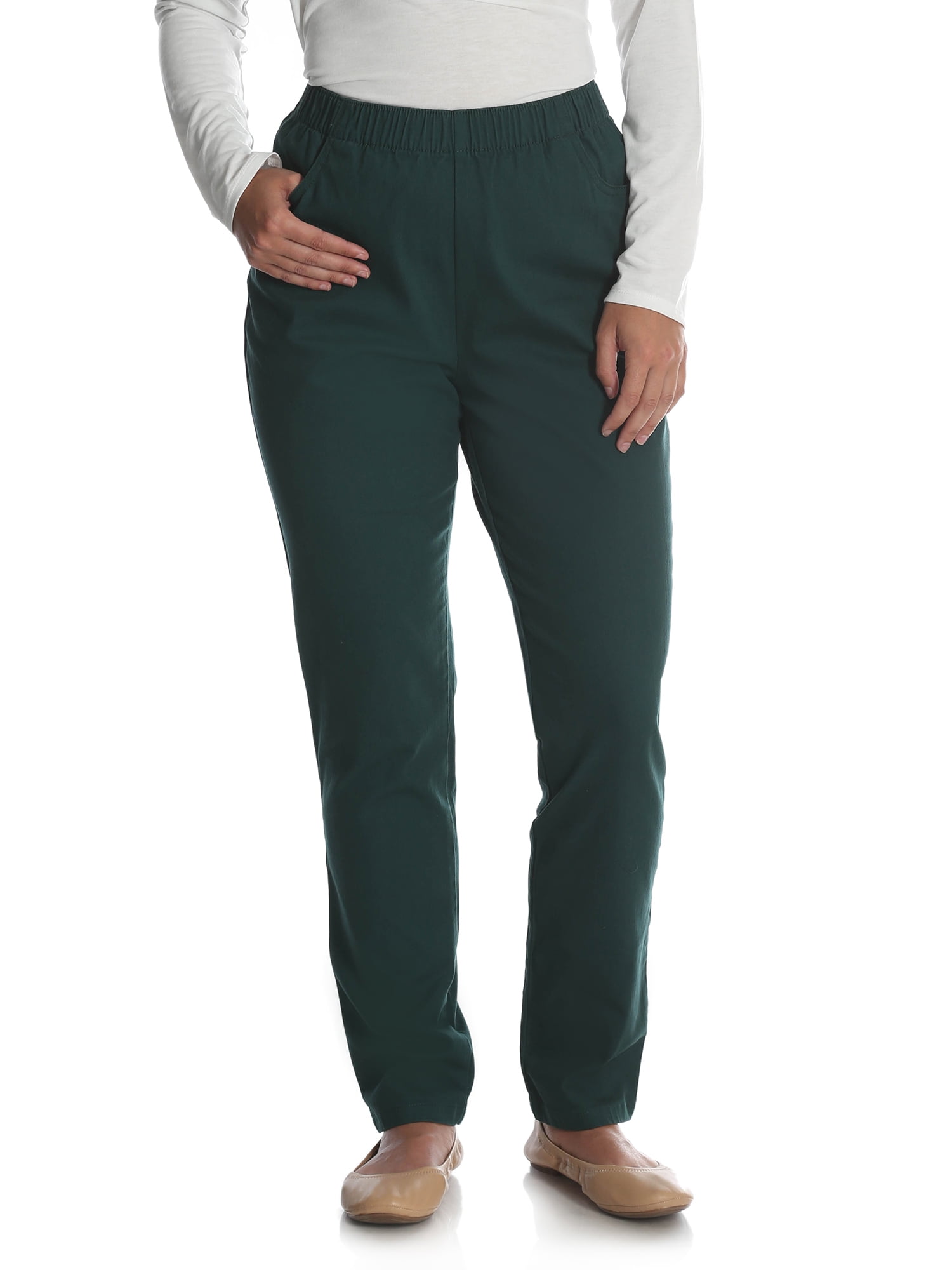 Chic Women's Stretch Twill Pull On Pant - Walmart.com