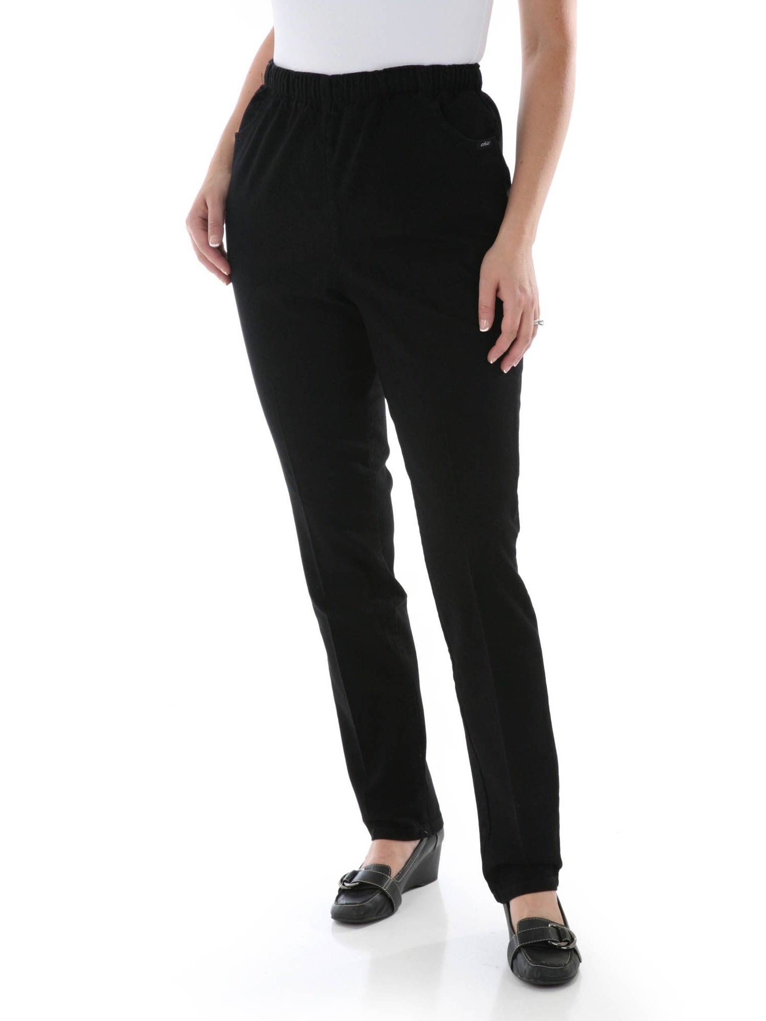 Buy Chic Womens Stretch Twill Pull On Pant at Ubuy New Zealand