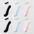 thumbnail image 1 of Chic Women's Summer Thin Ankle Socks Soft for Casual 6Pk, 1 of 2