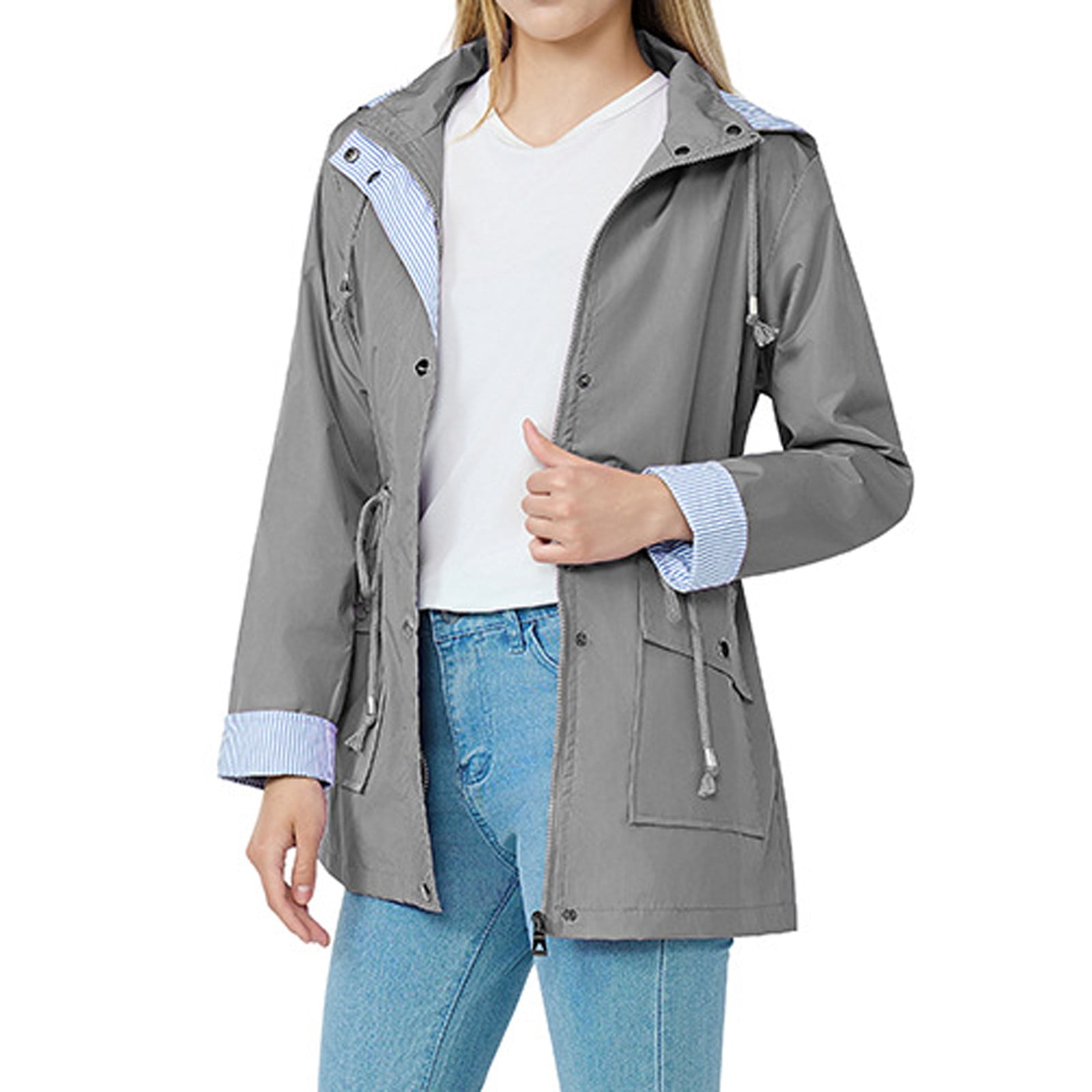 ChicHaven Rain Coats for Women Waterproof Rain Jacket Lightweight ...