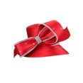 thumbnail image 1 of ChicHeadwear Large Bow w/ Rhinestone Braid Hat - Red, 1 of 1