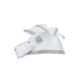 thumbnail image 1 of ChicHeadwear Large Bow w/ Stone Braid Hat - White, 1 of 1