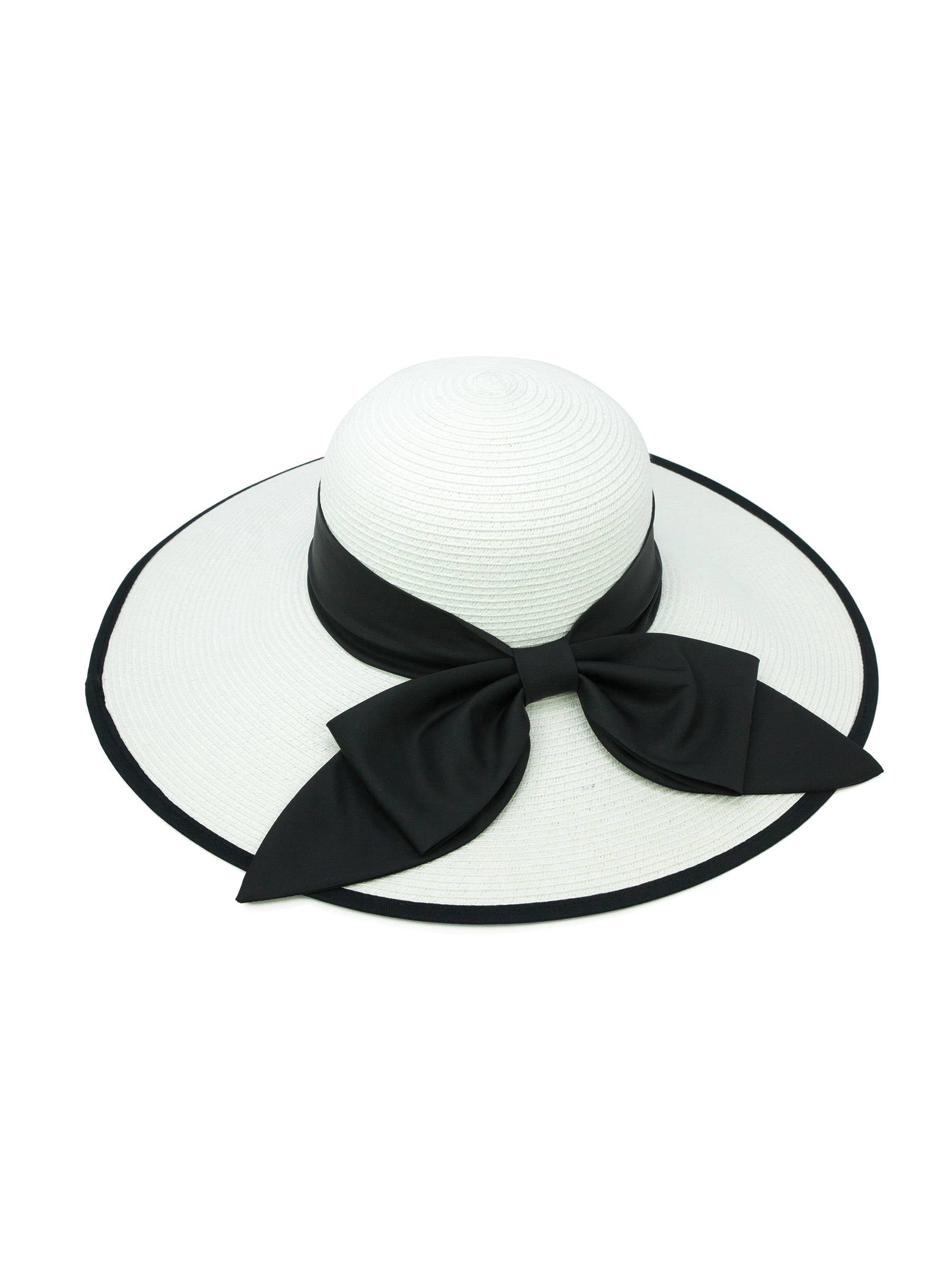 Chic Black Women\'s Hat with Bow Detail Women main image 3