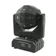 thumbnail image 1 of ChicHomey 120W RGBW LED Moving Head Light with Dual Lasers, Strobe Effects, DMX Control, Sound-Activated, Auto Run, LED Display, 1-Year Warranty, 1 of 7