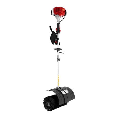ChicHomey 2-Stroke 52cc Gasoline Lawn Sweeper,2.3HP 8500RPM, Adjustable Speed Walk Behind Sweeper,Protective CoverLawn/Street/Golf Course Use