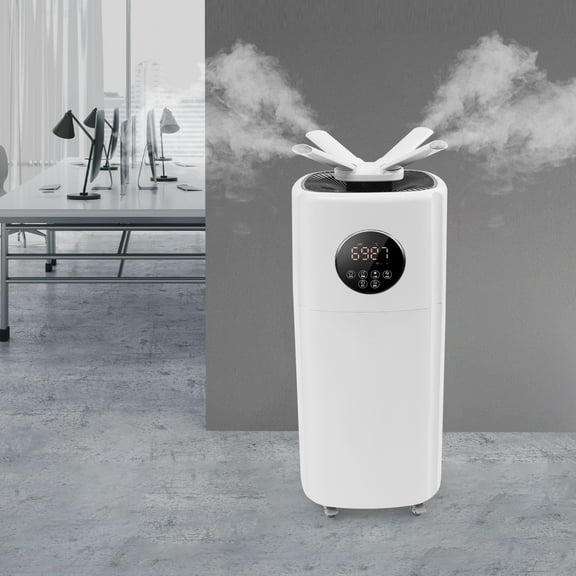 ChicHomey 21L Commercial Humidifier,Smart Constant Humidity,Whole-House Style Humidifier with Remote Control Intelligent Sterilization and Constant Humidity Function