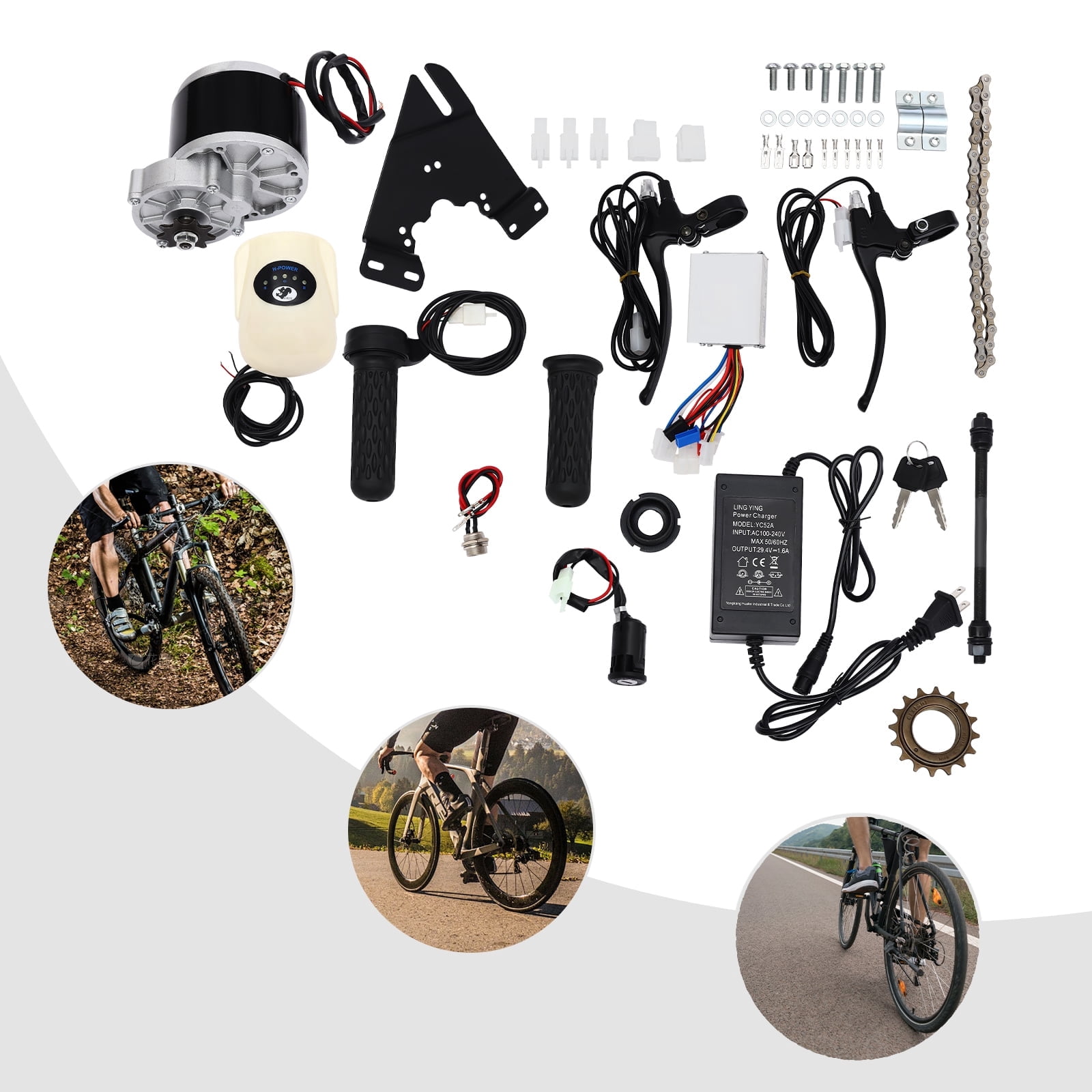 electric bicycle kit 250w VanderVolt Front Wheel E-Bike Conversion Convert your 26 inch original bike to ebike with leaf 26 inch 24V 250W front hub motor electric bike conversion kit. 250w Ebike Andy Kirby Electric