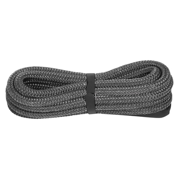 ChicHomey 30ft Recovery Rope, High-Strength Nylon, 48000lbs Breaking Strength, Black Oxford Cloth Covers, Portable and for Outdoor Rescue and Towing