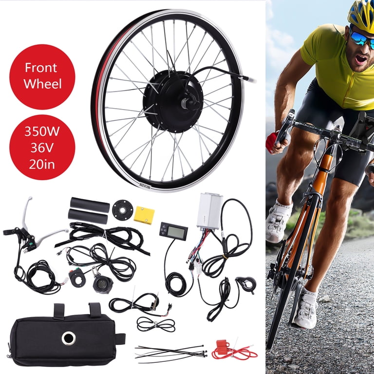 electric motor for 20 inch bicycle Yescom 20" Front Wheel Kit 36v 750w Drive eBike Conversion Kits Varstrom 48V500W 750W Geared Brushless