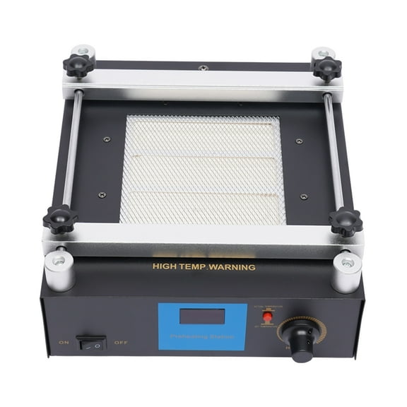 ChicHomey 450W Infrared Preheating Soldering Station, LED Display, Adjustable 50-400 Temperature Range, Stable Feet, Perfect for Precision Welding