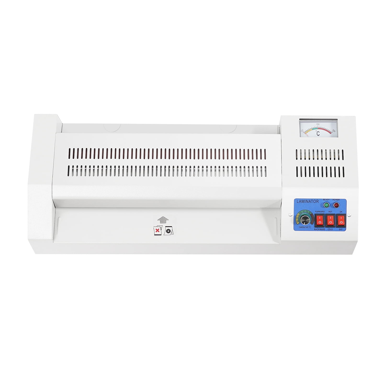 ChicHomey 600W Thermal Laminating Machine,Hot/Cold Switching Adjustable Temp,Easy Operation Ready to Use Anti-Slip Feet for Office Home School Documents