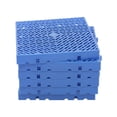 thumbnail image 1 of ChicHomey ​​6pcs Blue Plastic Pallets,Waterproof Grid Ventilation Floor Pallet, Ventilated Moisture-Proof,for Humid Storage | Household/Commercial Warehouse Solutions​, 1 of 11