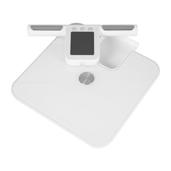 ChicHomey 8-Electrode Digital Body Weight Scale, Large LCD Display, APP Integration, Accurate Body Fat and Weight Tracking for Multiple Users