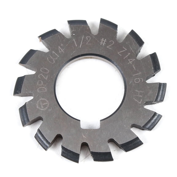 ChicHomey 8-Piece Involute Gear Cutter Set, DP12, DP20 PA14-1/2, Sizes #1-8, Strong Stainless Steel and Copper, Resistant to Rust and Corrosion