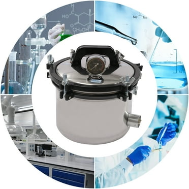 Autoclave Sterilizer Steam Autoclave Portable High Temperature Pressure Pot Stainless Steel Machine 18L Autoclave Machine