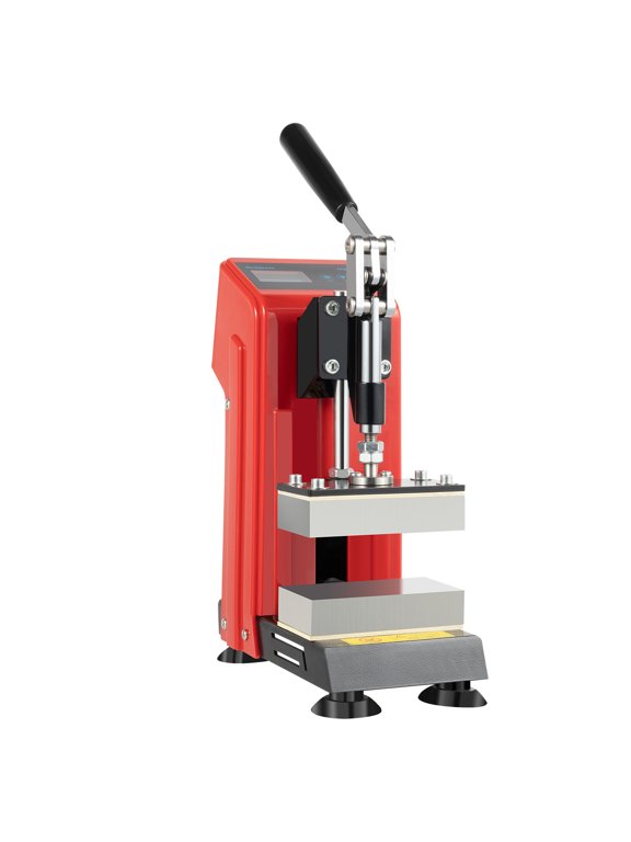 900W Mini Heat Press Machine,Manual Press,0-400F Digital LCD,0-999s Timer,Heavy Duty Hot Press Stamping for T-Shirts, Hats, DIY Crafts,Portable & Easy Use