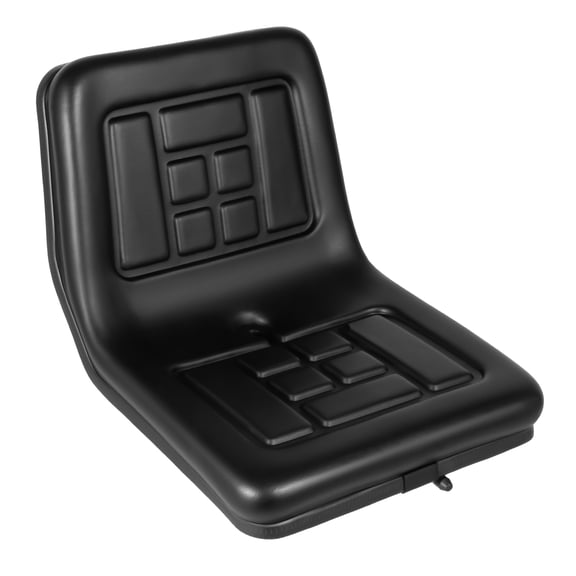 ChicHomey Adjustable Tractor Seat,High Elastic Sponge, Multi-Hole Mount,220lb Capacity,for Forklifts Bulldozers Tractors Trenchers,Black