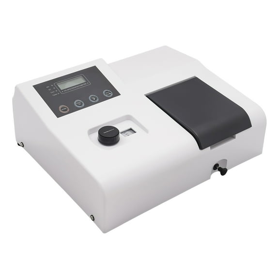 ChicHomey Affordable Spectrophotometer with Digital Display and RS232 Interface, Ideal for Food, Medical, Petrochemical, and Environmental Analysis