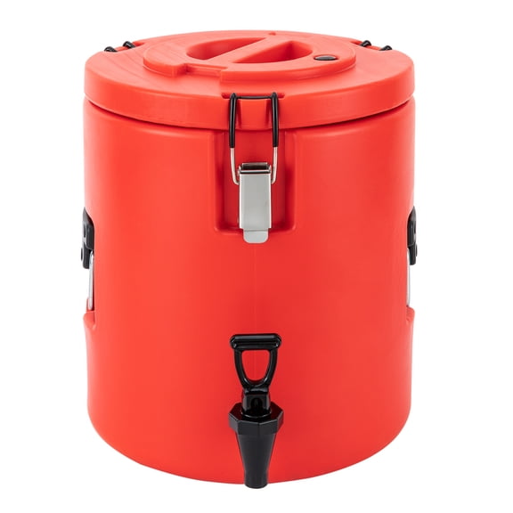 ChicHomey Beverage Dispenser with Polyurethane Foam Insulation, 15L Capacity, Retains Heat and Cool for 4-6 Hours, Ideal for Serving Drinks at Outdoor Events and Parties