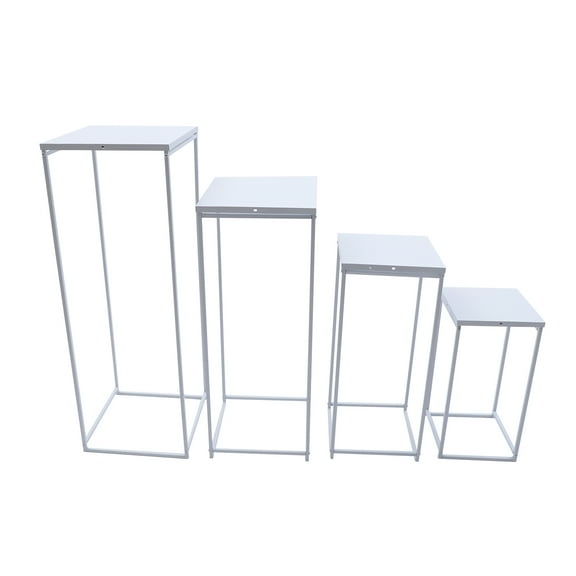 ChicHomey Classic pillar wedding flower stand, strong steel construction, supports up to 33.07 lbs, anti-corrosion finish, detachable design for easy storage, perfect for weddings and parties