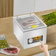 thumbnail image 1 of ChicHomey Desktop Vacuum Sealer,110V 120W Efficient Vacuum Packaging Machine,1Kpa Low Chamber Pressure, Countertop Space-Saving Kitchen Gadget​, 1 of 12