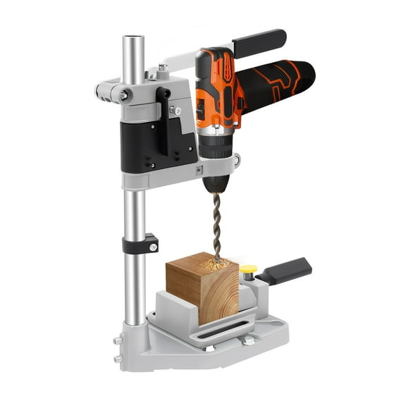 ChicHomey Drill Press Stand, Firm Clamping, Stable Base,Floor Drill Press Stand Table for Drill Workbench Repair Tool Clamp for Drilling Colle,Portable for Workshop & Home Use