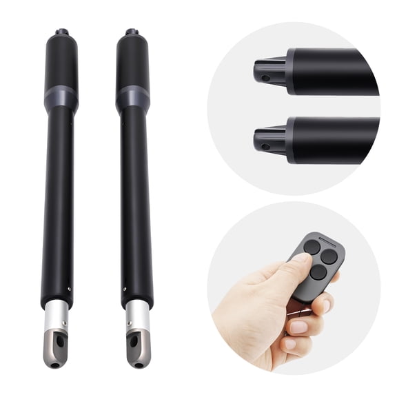 ChicHomey Electric Gate Opener 650lb,Dual Swing Automatic Gate Opene,IP55, Remote Control, for Double Residential Gates